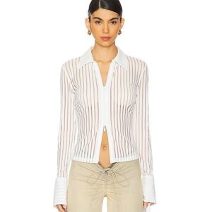 I.AM.GIA Jane Top In White NEW